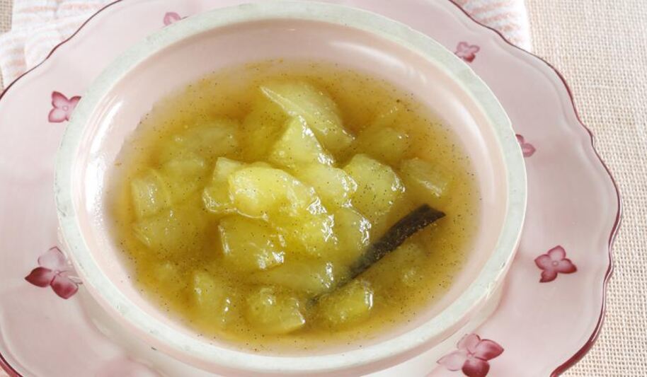 Рецепт дынного джема с куркумой и ванилью