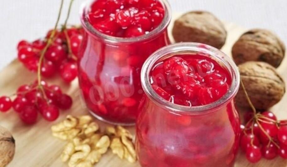 Рецепт джема из калины