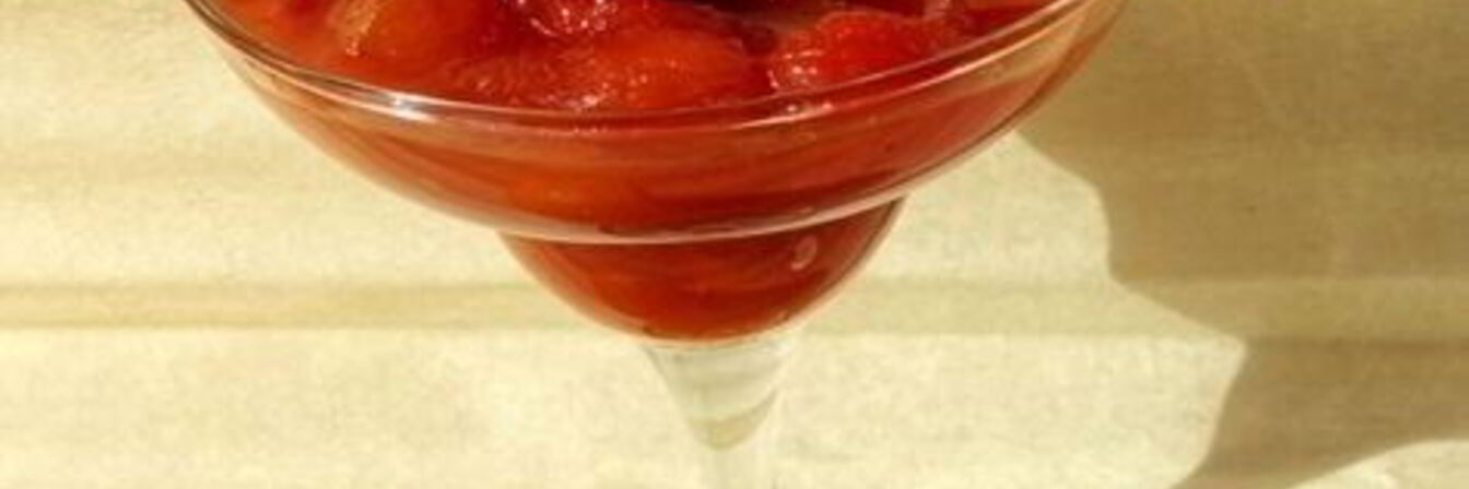 Джем из помидоров черри с лимоном и перчиком чили