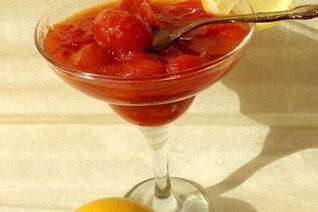 Джем из помидоров черри с лимоном и перчиком чили