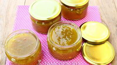 джем из ревеня и апельсина