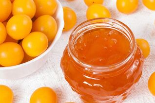 Джем из желтой сливы