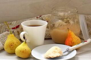 Грушевый взбитый джем