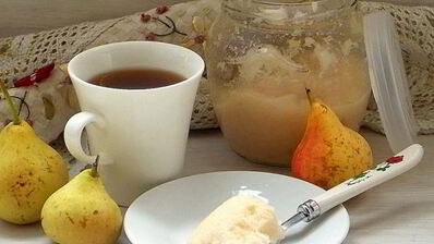 грушевый взбитый джем