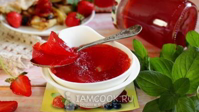 клубничный джем с пектином