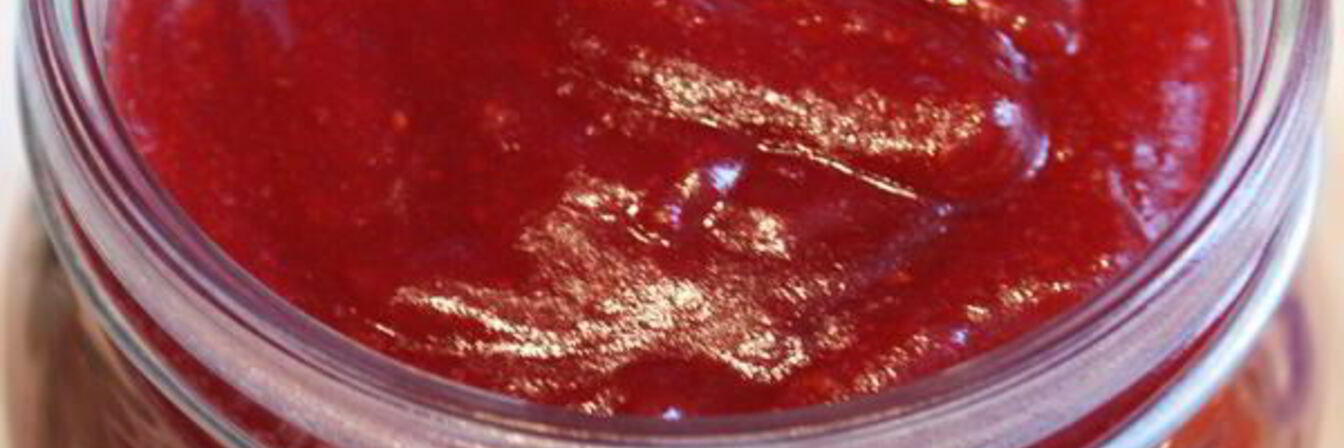 Клюквенно-яблочный джем с тимьяном