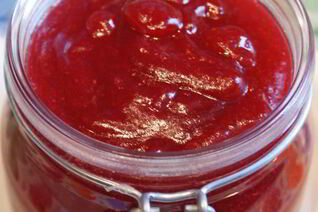 Клюквенно-яблочный джем с тимьяном