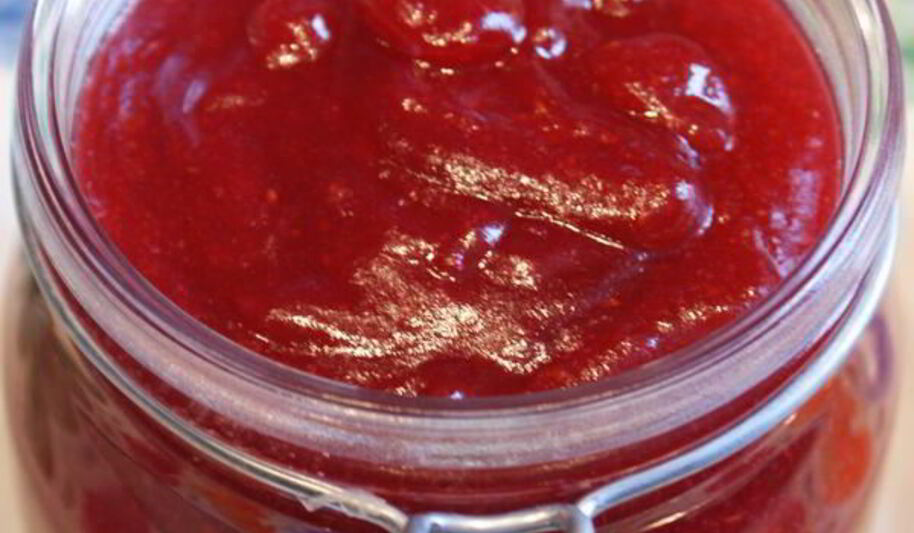 Рецепт клюквенно-яблочного джем с тимьяном