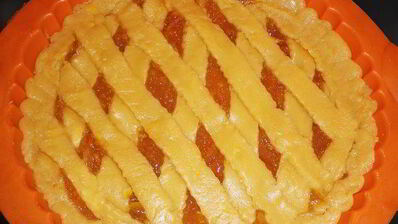 кростата с апельсиновым джемом