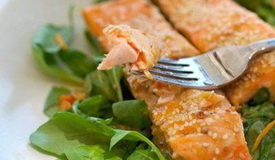 Рецепт лосося с апельсиновым джемом