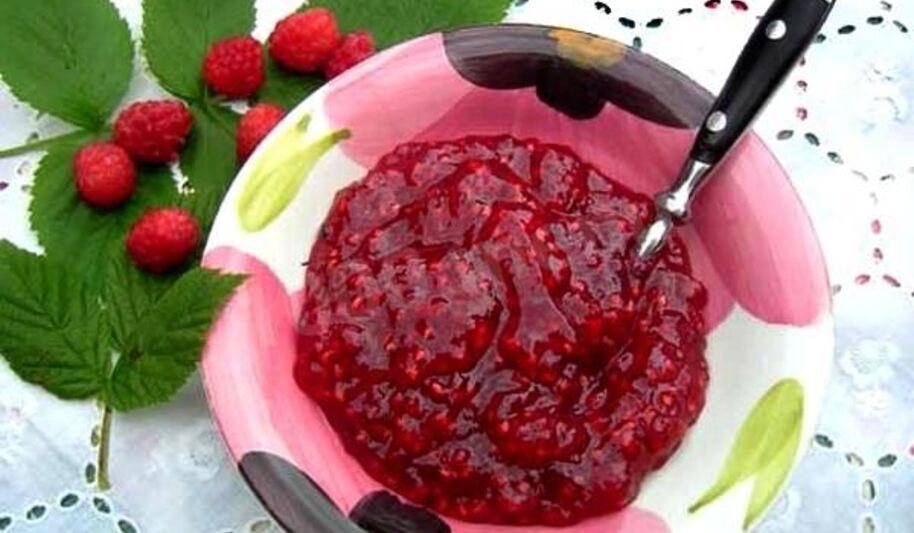 Рецепт малинового джема из малины