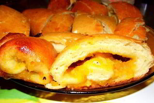 Нежный рулет с джемом