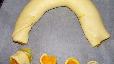 нежный рулет с джемом