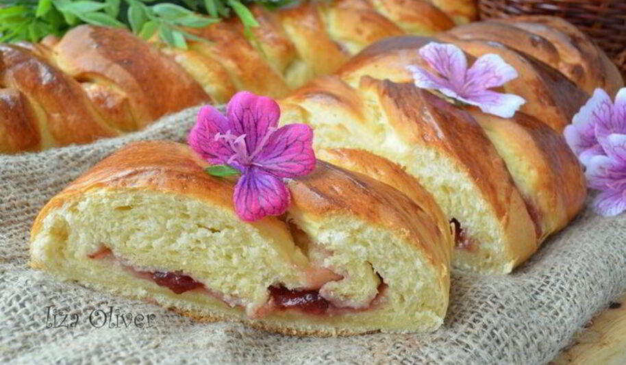 Рецепт винера брод с клубничным джемом — вкуснейшей датской выпечки