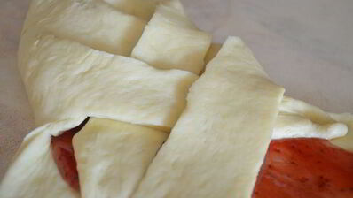 винер брод с клубничным джемом — вкуснейшая датская выпечка