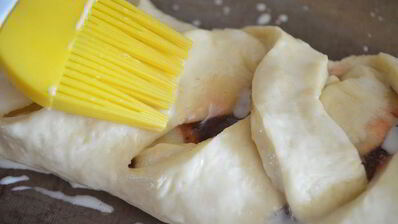 винер брод с клубничным джемом — вкуснейшая датская выпечка