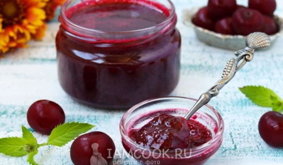 Рецепт вишневого джема без косточек