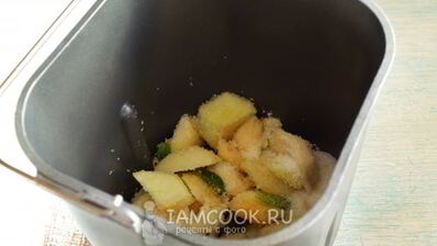 яблочный джем в хлебопечке