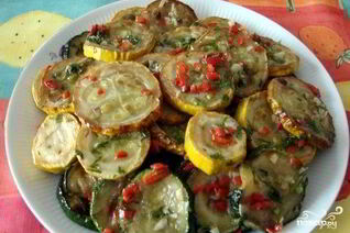 Кабачки на зиму острые