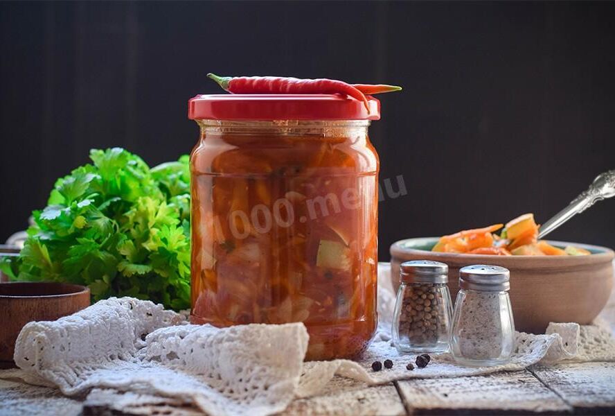 Кабачки с помидорами на зиму пальчики оближешь