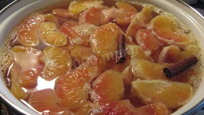 апельсиновый компот из апельсинов