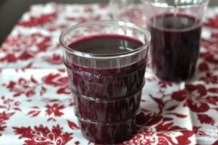 Черничный компот