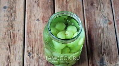 компот из белого винограда на зиму