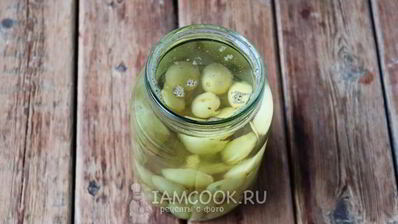 компот из белого винограда на зиму