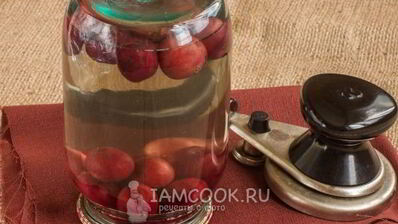компот из черешни без стерилизации на зиму