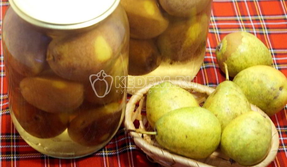 Рецепт компота из груш