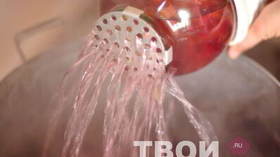 компот из красной смородины с апельсином