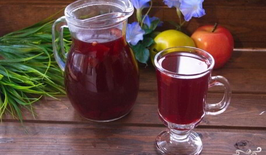 Рецепт компота из свежих фруктов