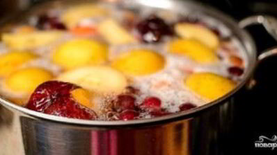 компот из свежих фруктов