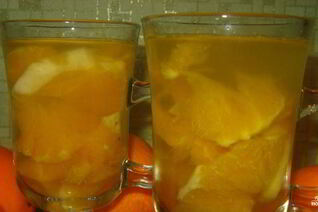 Компот из яблок и апельсинов