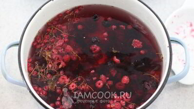 компот из замороженных ягод