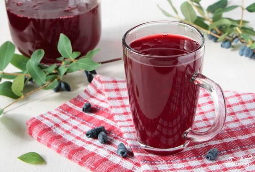 Компот из жимолости