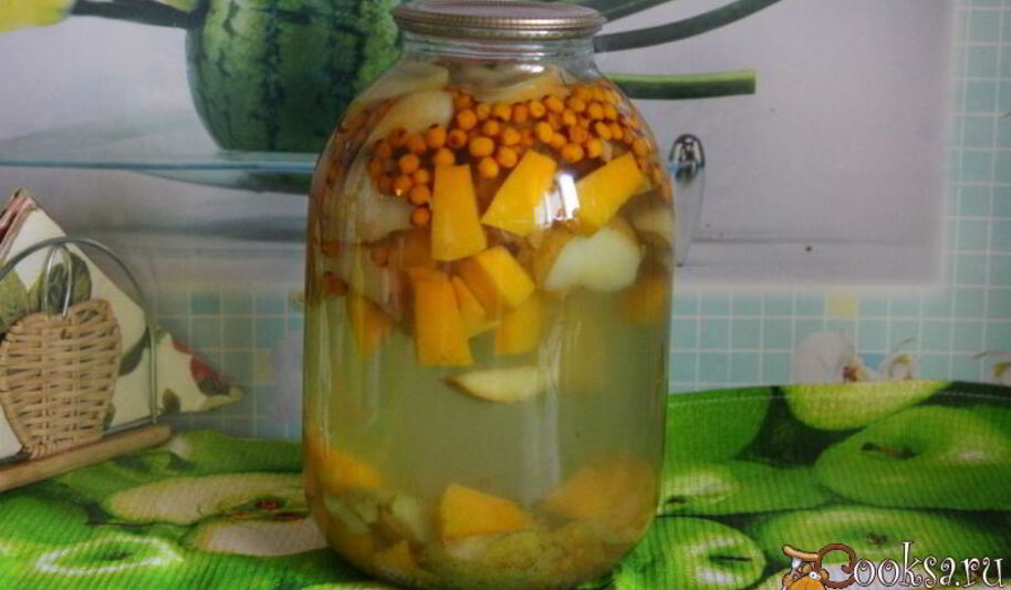 Рецепт компота краски осени на зиму