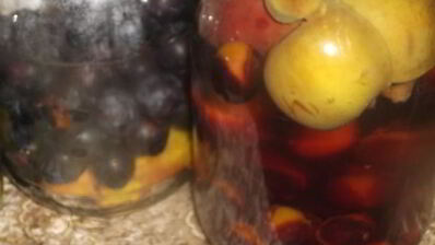 компот сливово-яблочный