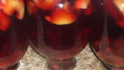 компот сливово-яблочный