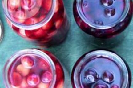 Вишневый компот на зиму