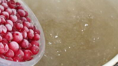 ягодно-яблочный компот