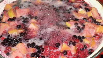 ягодно-яблочный компот