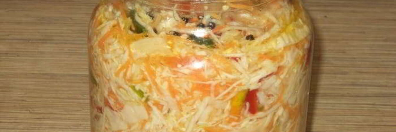 Квашеная капуста с хреном