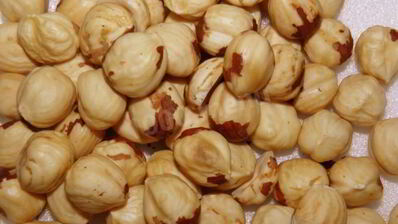 лесные орехи в сахаре