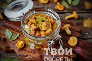 Лисички на зиму