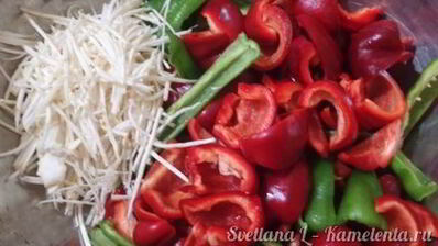 баклажаны маринованные с цветной капустой и гогошарами