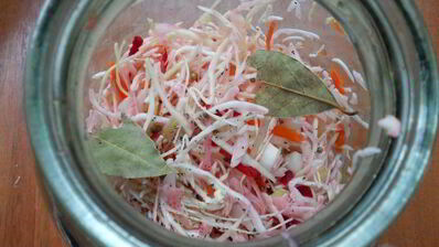 капуста маринованная со свеклой