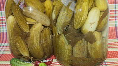классические маринованные огурцы на зиму