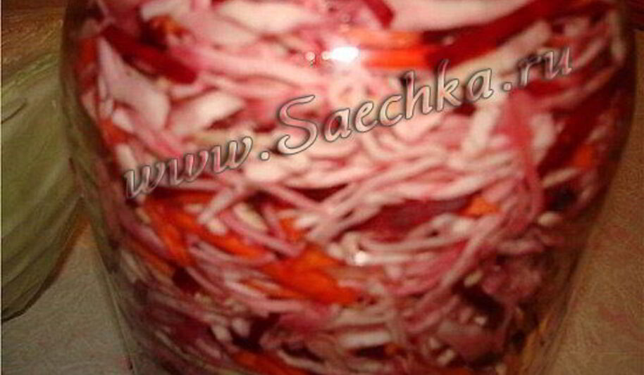 Рецепт маринованной капусты