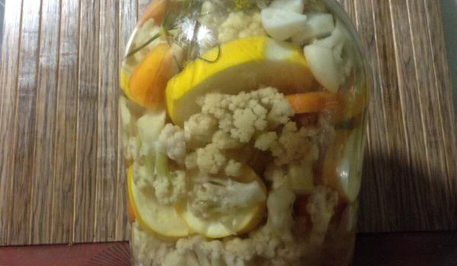 Рецепт маринованного ассорти